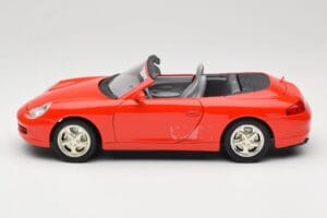 Porsche 911 996 Kabriolet Czerwony Mira 1:18 06930 Metal — zdjęcie 4 z 8