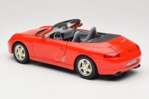 Porsche 911 996 Kabriolet Czerwony Mira 1:18 06930 Metal — zdjęcie 7 z 8
