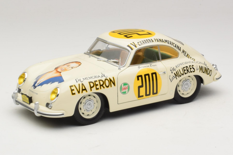 Porsche 356 Pre-A #200 J. Evans Solido 1:18 S1802801 Metal