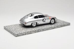 Porsche 356B 1600 GS Carrera GTL Abarth #42 H. Herrmann / H. Linge Targa Florio 1962 Minichamps 1:18 107626842 Żywica — zdjęcie 2 z 6