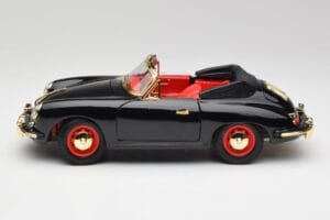 Porsche 356B Kabriolet Czarny Bburago 1:18 3031D Metal — zdjęcie 4 z 8