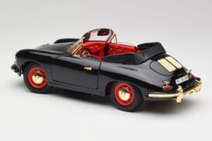 Porsche 356B Kabriolet Czarny Bburago 1:18 3031D Metal — zdjęcie 7 z 8