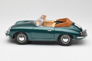 Porsche 356B Kabriolet Zielony Bburago 1:18 3051-M1 Metal — zdjęcie 4 z 8