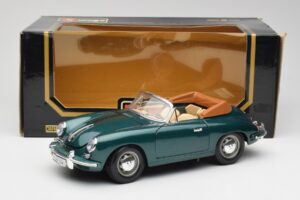 Porsche 356B Kabriolet Zielony Bburago 1:18 3051-M1 Metal — zdjęcie 8 z 8