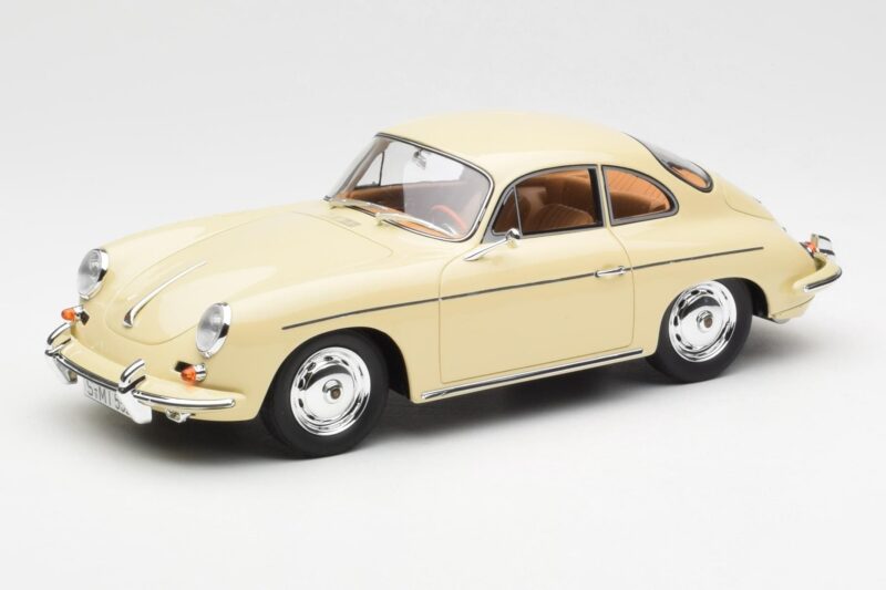 Porsche 356B Carrera 2 Kość Słoniowa GT Spirit 1:18 GT010ZM Żywica