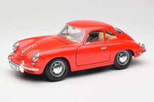 Porsche 356B Czerwony Bburago 1:18 3021 Metal