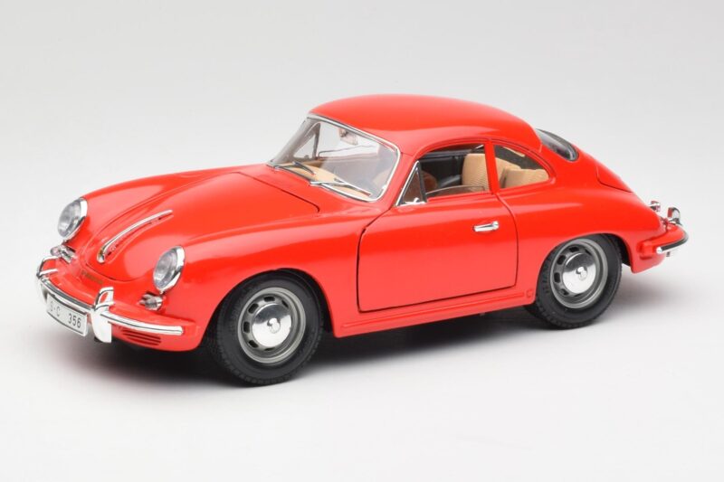 Porsche 356B Czerwony Bburago 1:18 3021 Metal