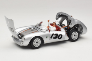 Porsche 550 A Spyder Little Bastard James Dean Schuco 1:18 450033200 Metal — zdjęcie 2 z 8