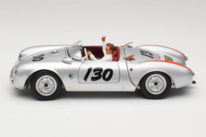 Porsche 550 A Spyder Little Bastard James Dean Schuco 1:18 450033200 Metal — zdjęcie 4 z 8