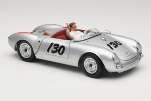 Porsche 550 A Spyder Little Bastard James Dean Schuco 1:18 450033200 Metal — zdjęcie 6 z 8