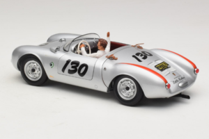 Porsche 550 A Spyder Little Bastard James Dean Schuco 1:18 450033200 Metal — zdjęcie 7 z 8