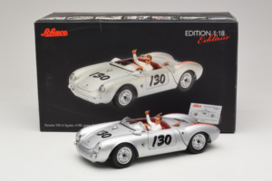 Porsche 550 A Spyder Little Bastard James Dean Schuco 1:18 450033200 Metal — zdjęcie 8 z 8