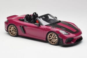 Porsche 718 982 Spyder RS Weissach Package Ruby Star Neo GT Spirit 1:18 GT486 Żywica — zdjęcie 4 z 6