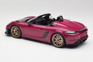 Porsche 718 982 Spyder RS Weissach Package Ruby Star Neo GT Spirit 1:18 GT486 Żywica — zdjęcie 5 z 6