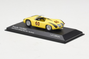 Porsche 718 RS61 #60 D. Wester Road America 500 Miles 1963 Minichamps 1:43 430636560 Metal — zdjęcie 3 z 4