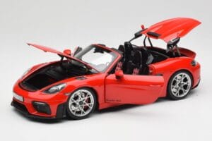 Porsche 718 Spyder RS Guards Red Norev 1:18 187271 Metal — zdjęcie 2 z 8