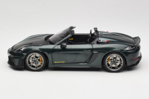 Porsche 718 Spyder RS Weissach Pack Forest Green Norev 1:18 187272 Metal — zdjęcie 4 z 8