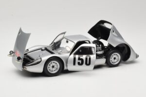Porsche 904 GTS #150 E. Bohringer Rally Monte Carlo 1965 Class Winner Minichamps 1:18 180656750 Metal — zdjęcie 2 z 8