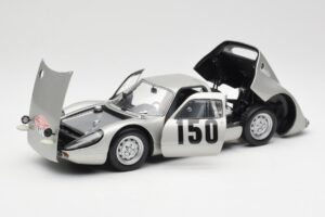 Porsche 904 GTS #150 E. Bohringer / R. Wutherich Rally Monte Carlo Class Winners 1965 Minichamps 1:18 180656750-O Metal — zdjęcie 2 z 8