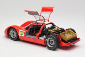 Porsche 906E BP World Record Runs Monza 1967 Minichamps 1:18 100676100 Metal — zdjęcie 5 z 8