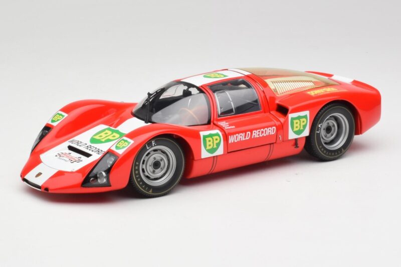 Porsche 906E BP World Record Runs Monza 1967 Minichamps 1:18 100676100 Metal