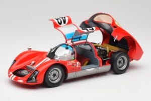 Porsche 906K #49 R. Vogele / J. Siffert 12 Hours of Sebring 1966 Minichamps 1:18 100666149 Metal — zdjęcie 2 z 8