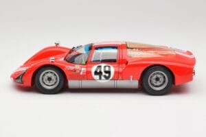 Porsche 906K #49 R. Vogele / J. Siffert 12 Hours of Sebring 1966 Minichamps 1:18 100666149 Metal — zdjęcie 4 z 8