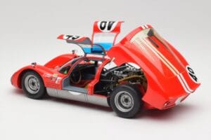 Porsche 906K #49 R. Vogele / J. Siffert 12 Hours of Sebring 1966 Minichamps 1:18 100666149 Metal — zdjęcie 5 z 8