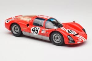 Porsche 906K #49 R. Vogele / J. Siffert 12 Hours of Sebring 1966 Minichamps 1:18 100666149 Metal — zdjęcie 6 z 8