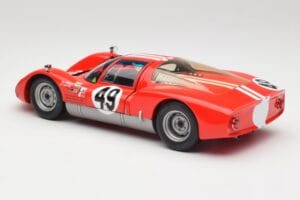 Porsche 906K #49 R. Vogele / J. Siffert 12 Hours of Sebring 1966 Minichamps 1:18 100666149 Metal — zdjęcie 7 z 8