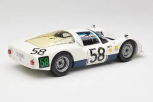 Porsche 906K #58 G. Klass / R. Stommelen 24 Hours of Le Mans 1966 Minichamps 1:18 100666158 Metal — zdjęcie 3 z 8