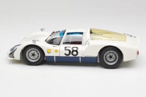 Porsche 906K #58 G. Klass / R. Stommelen 24 Hours of Le Mans 1966 Minichamps 1:18 100666158 Metal — zdjęcie 4 z 8