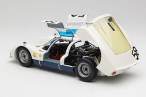 Porsche 906K #58 G. Klass / R. Stommelen 24 Hours of Le Mans 1966 Minichamps 1:18 100666158 Metal — zdjęcie 5 z 8