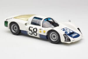 Porsche 906K #58 G. Klass / R. Stommelen 24 Hours of Le Mans 1966 Minichamps 1:18 100666158 Metal — zdjęcie 6 z 8