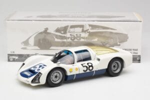 Porsche 906K #58 G. Klass / R. Stommelen 24 Hours of Le Mans 1966 Minichamps 1:18 100666158 Metal — zdjęcie 8 z 8
