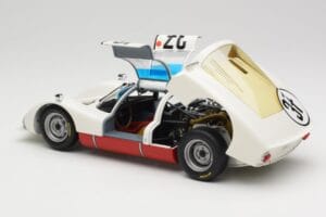 Porsche 906 K #37 V. Elford / B. Pon Porsche System 24 Hours of Le Mans 1967 Minichamps 1:18 100676137 Metal — zdjęcie 5 z 8
