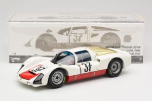 Porsche 906 K #37 V. Elford / B. Pon Porsche System 24 Hours of Le Mans 1967 Minichamps 1:18 100676137 Metal — zdjęcie 8 z 8