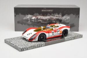 Porsche 908/02 Spyder #6 K. Lins / R. Attwood Nürburgring 1000km 1969 Minichamps 1:18 107692006 Metal — zdjęcie 6 z 6