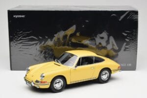 Porsche 911 901 Champagne Żółty Kyosho 1:18 08969Y Metal — zdjęcie 8 z 8