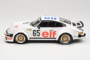 Porsche 934 Kremer Racing #65 B. Wollek / D. Pironi / M-C. Beaumont 24 Hours of Le Mans 1976 Minichamps 1:18 155766465 Metal — zdjęcie 3 z 6