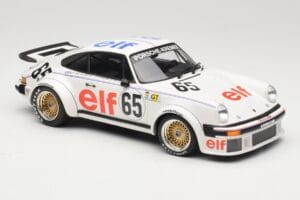 Porsche 934 Kremer Racing #65 B. Wollek / D. Pironi / M-C. Beaumont 24 Hours of Le Mans 1976 Minichamps 1:18 155766465 Metal — zdjęcie 4 z 6