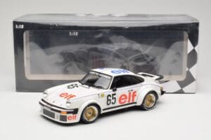 Porsche 934 Kremer Racing #65 B. Wollek / D. Pironi / M-C. Beaumont 24 Hours of Le Mans 1976 Minichamps 1:18 155766465 Metal — zdjęcie 6 z 6