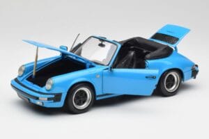 Porsche 911 930 Carrera Kabriolet Niebieski Minichamps 1:18 100063032 Metal — zdjęcie 2 z 8