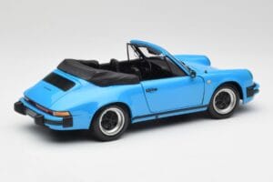 Porsche 911 930 Carrera Kabriolet Niebieski Minichamps 1:18 100063032 Metal — zdjęcie 3 z 8