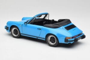 Porsche 911 930 Carrera Kabriolet Niebieski Minichamps 1:18 100063032 Metal — zdjęcie 7 z 8