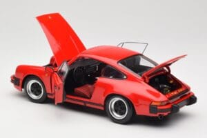 Porsche 911 930 Carrera 3.2 Guards Red Minichamps 1:18 100063021 Metal — zdjęcie 5 z 8