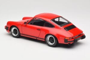 Porsche 911 930 Carrera 3.2 Guards Red Minichamps 1:18 100063021 Metal — zdjęcie 7 z 8