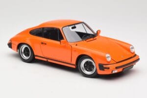 Porsche 911 930 Carrera 3.2 Signal Orange Minichamps 1:18 100063025 Metal — zdjęcie 6 z 8
