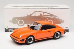 Porsche 911 930 Carrera 3.2 Signal Orange Minichamps 1:18 100063025 Metal — zdjęcie 8 z 8