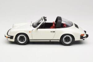 Porsche 911 930 Carrera Targa 3.2 Grand Prix White Minichamps 1:18 100063062 Metal — zdjęcie 4 z 8